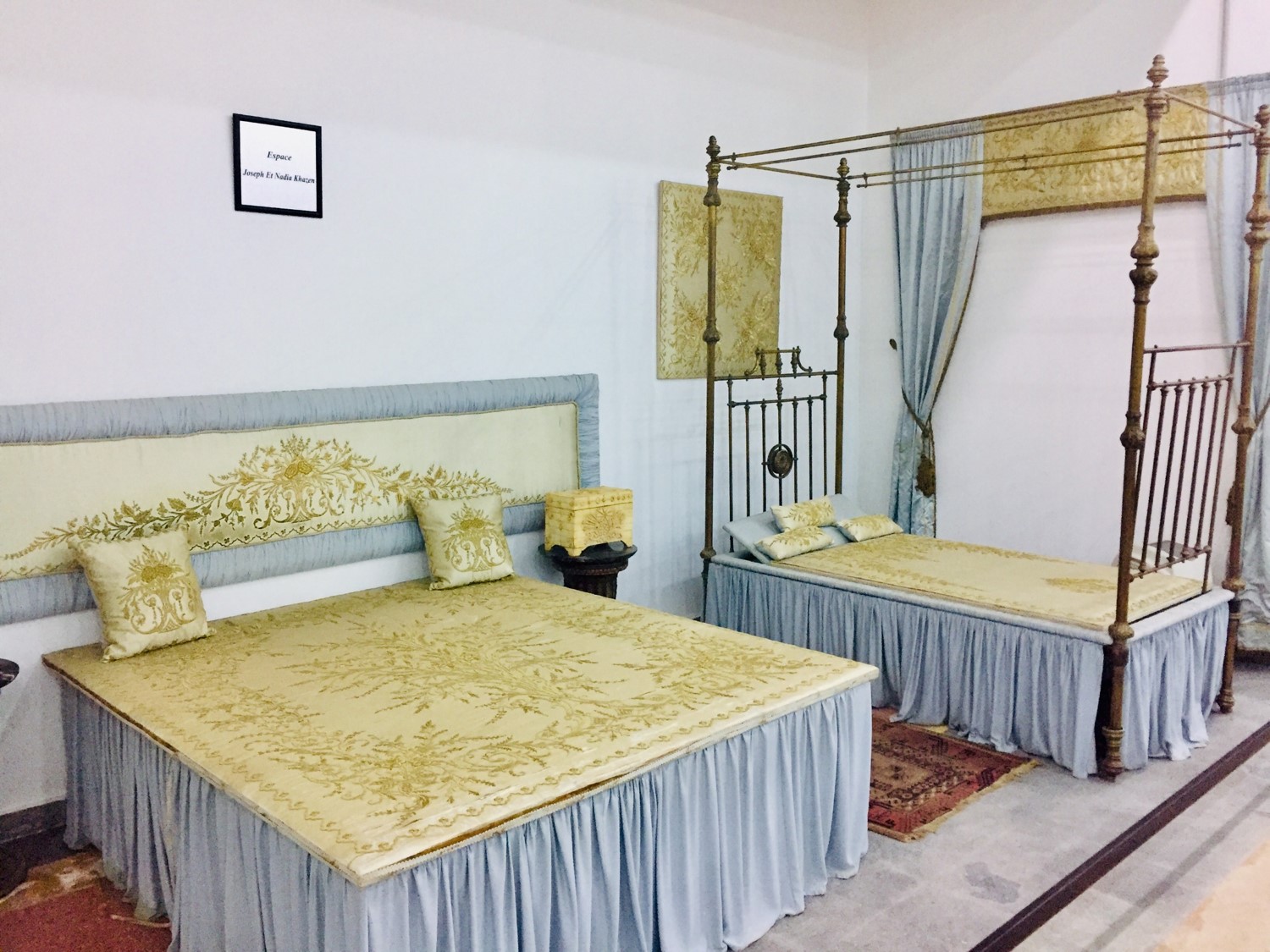 Bedroom of governor Daoud Bacha 