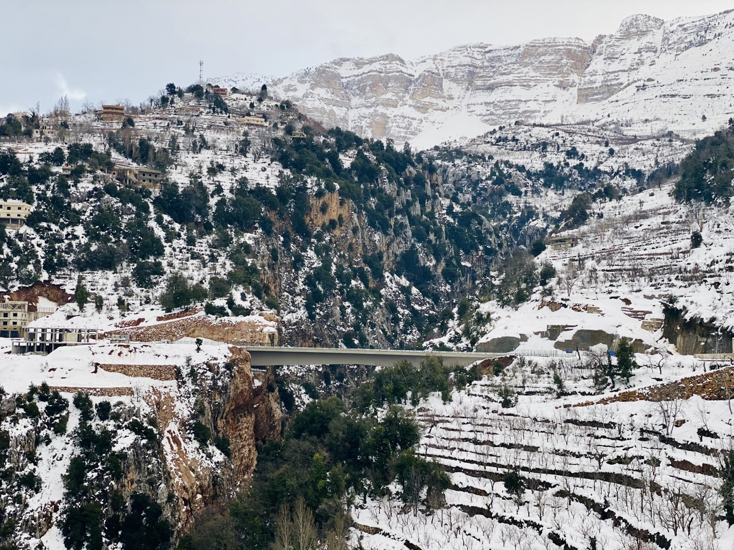 Bqarsouna – Nemrine Bridge in Lebanon